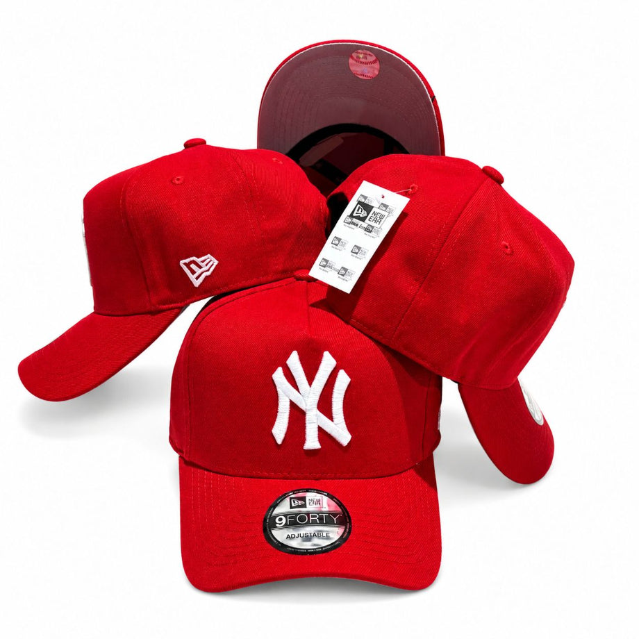 Red new Era cap