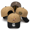beige new era cap