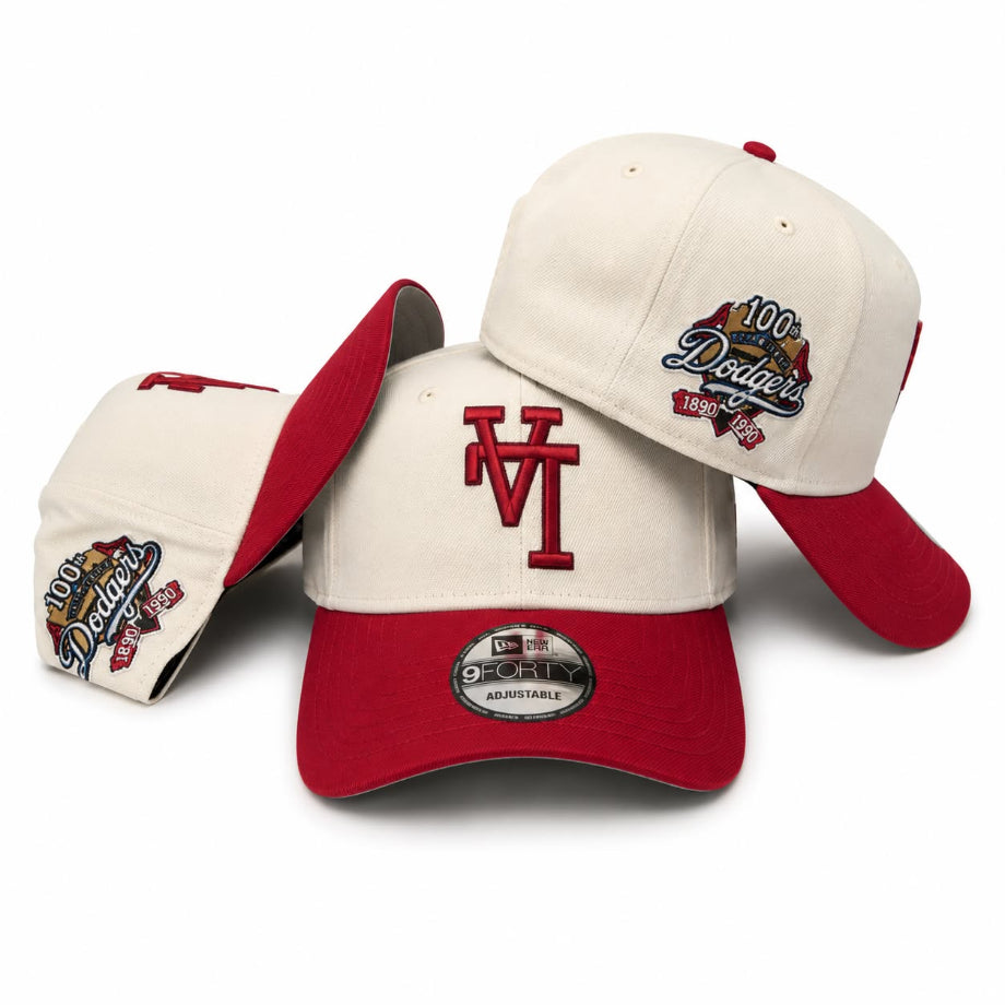 White new era cap